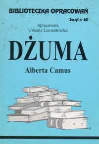 DŻUMA Albert Camus - OPRACOWANIE -Streszczenie - Matura