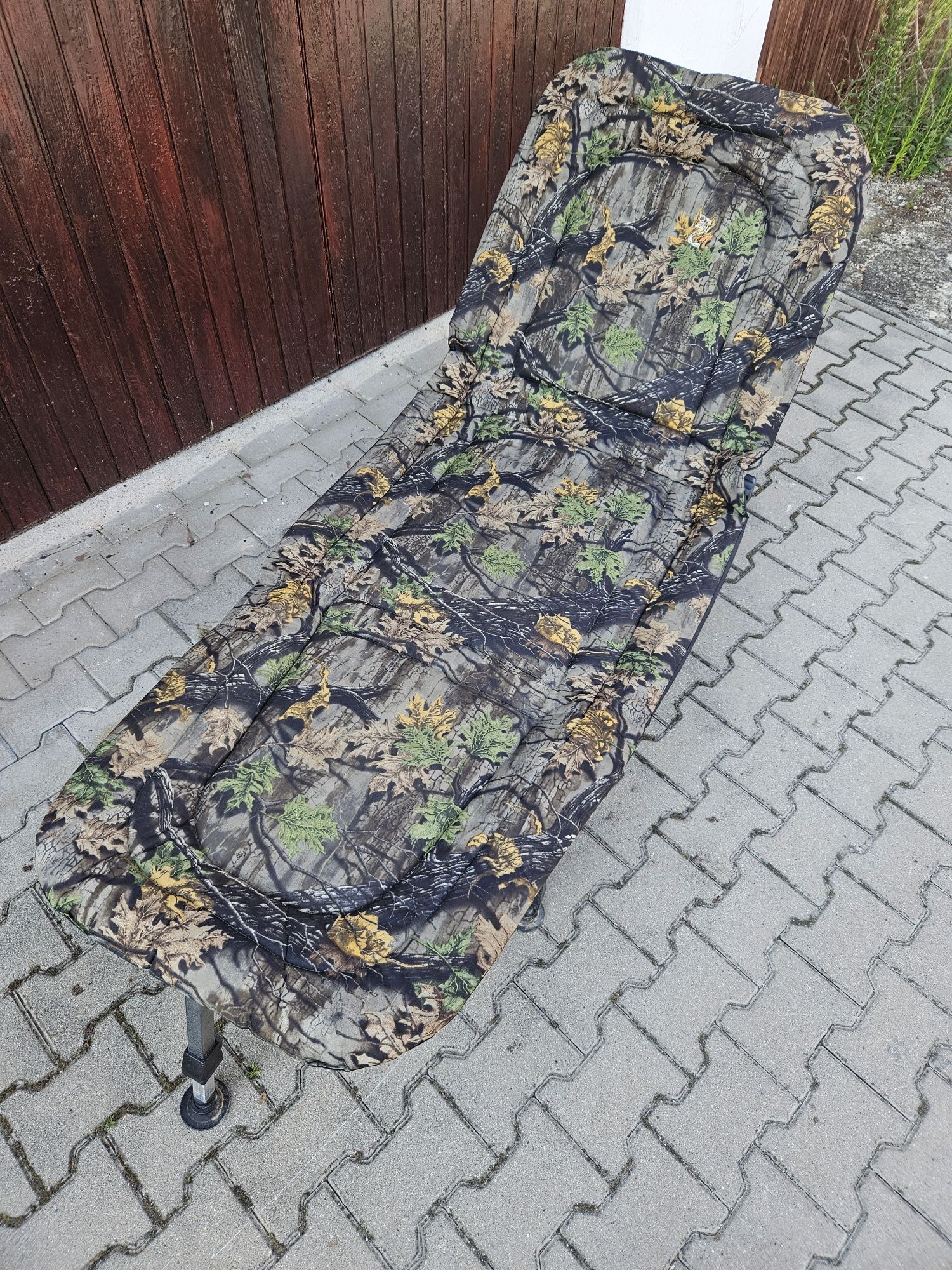 Łóżko karpiowe wędkarskie polowe Elektrostatyk