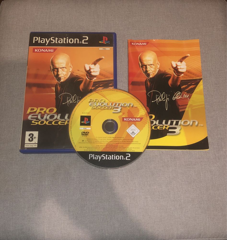 PS2 PES 1 2 3 4 5 6