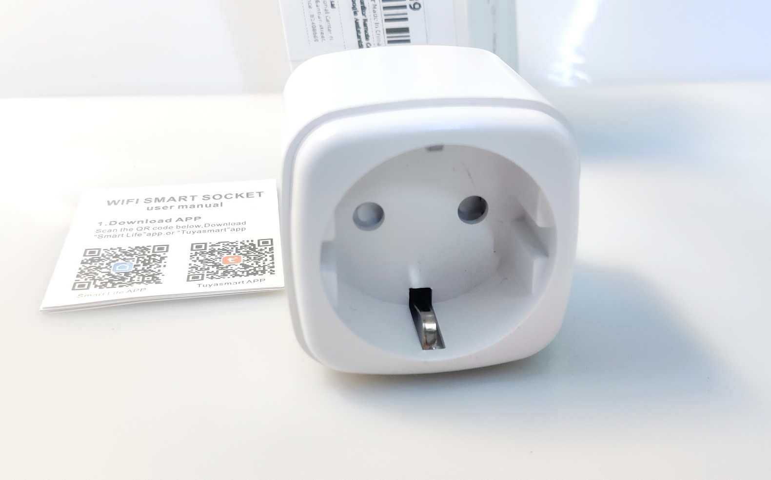Умная розетка Smart Wi-Fi Умный дом с энергометром 20A ваттметр