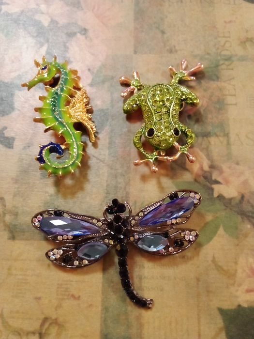 Alfinetes de Lapela/ Broches - Novos