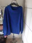 Sweter Xl dzianina zara niebieski długi damski tkmaxx sweterek oversiz