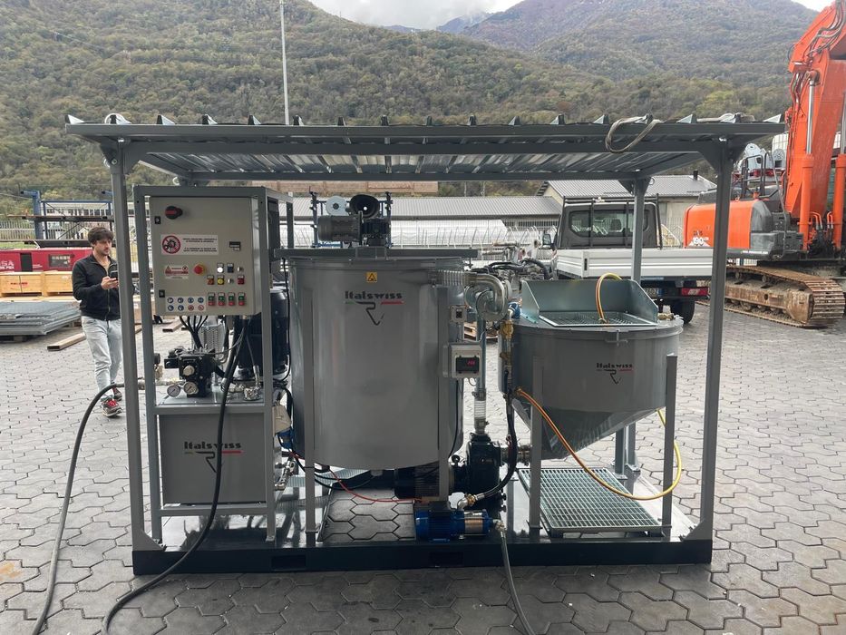 Micropale Injekcyjne/ zestaw do mieszania i injekcji 100L/100Bar/min