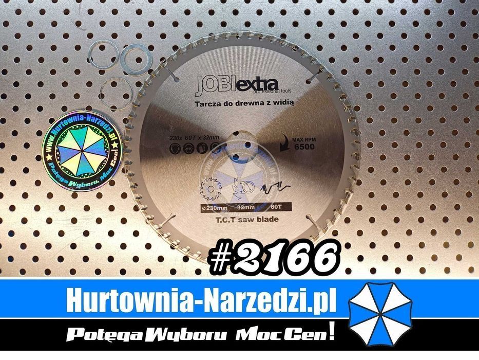 Tarcza z widią do drewna 230mm 60T tarcza do drewna 230mm 60 zębów