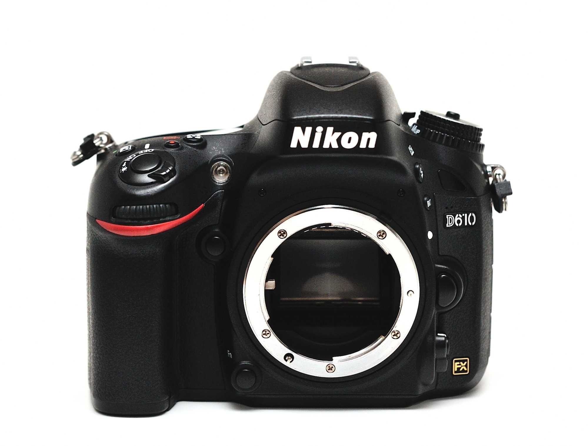 Nikon D610 stan bdb + SD 16GB