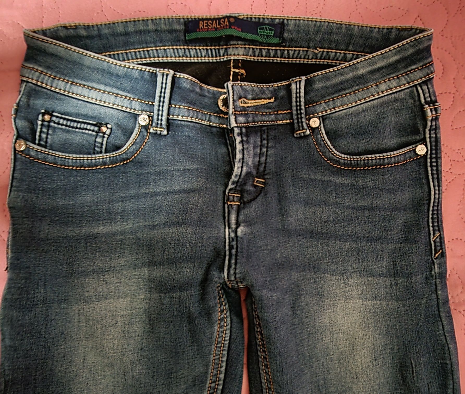 Утепленные джинсы на флисе 36 размер