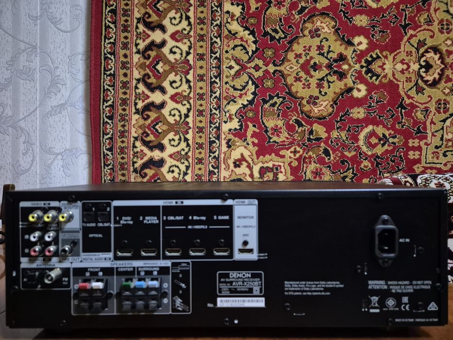 Ресивер Denon AVR-X250BT