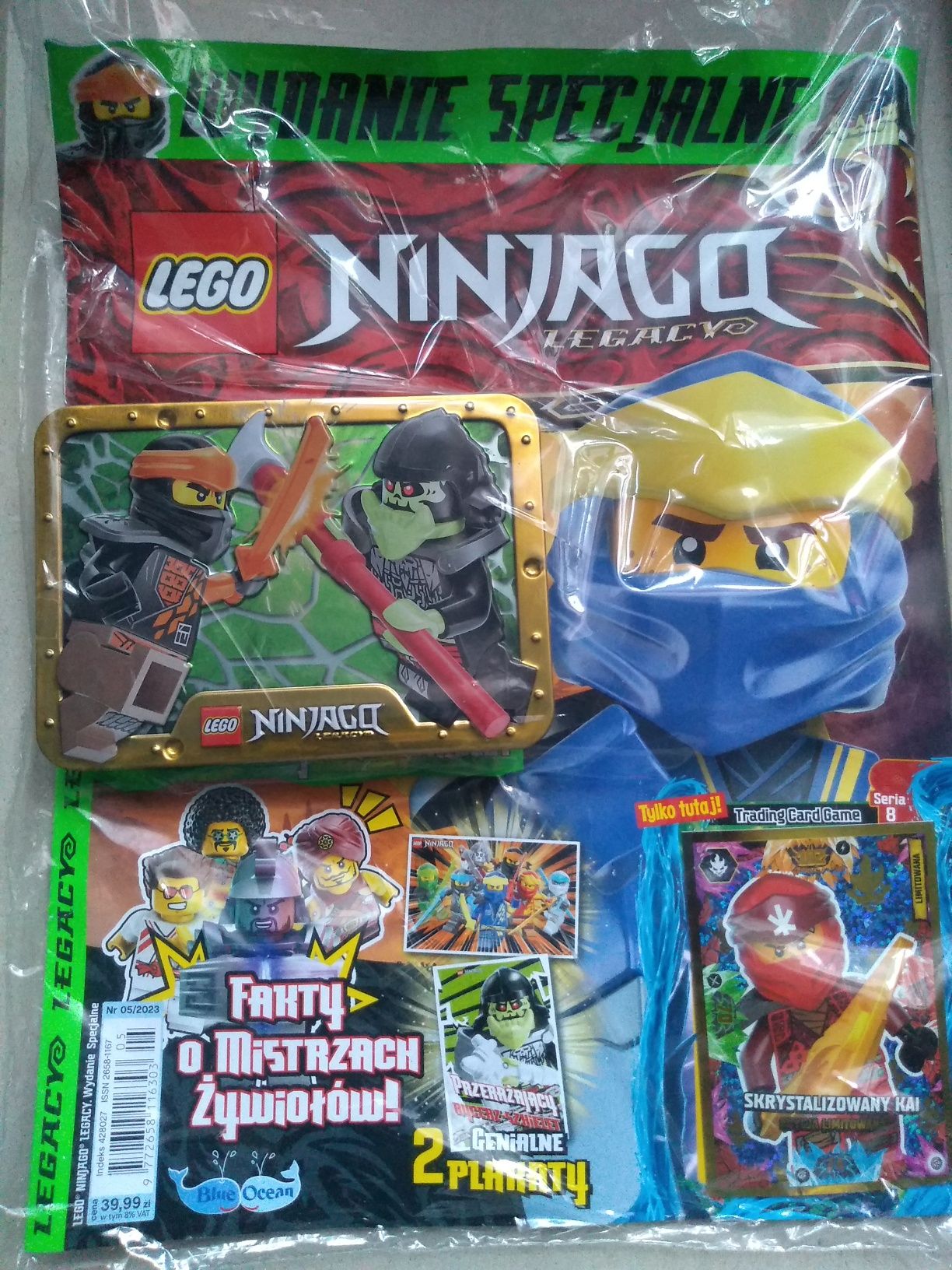 Figurka LEGO Ninjago Cole vs Rycerz plus gazetka