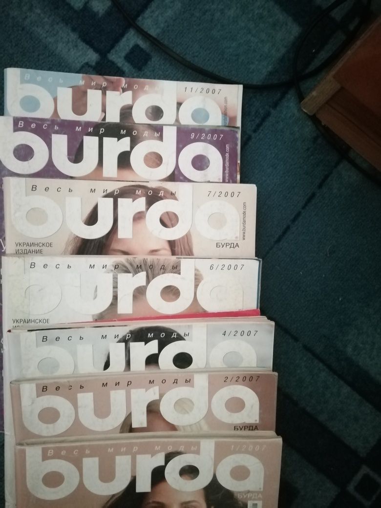 Журналы Burda и вязание