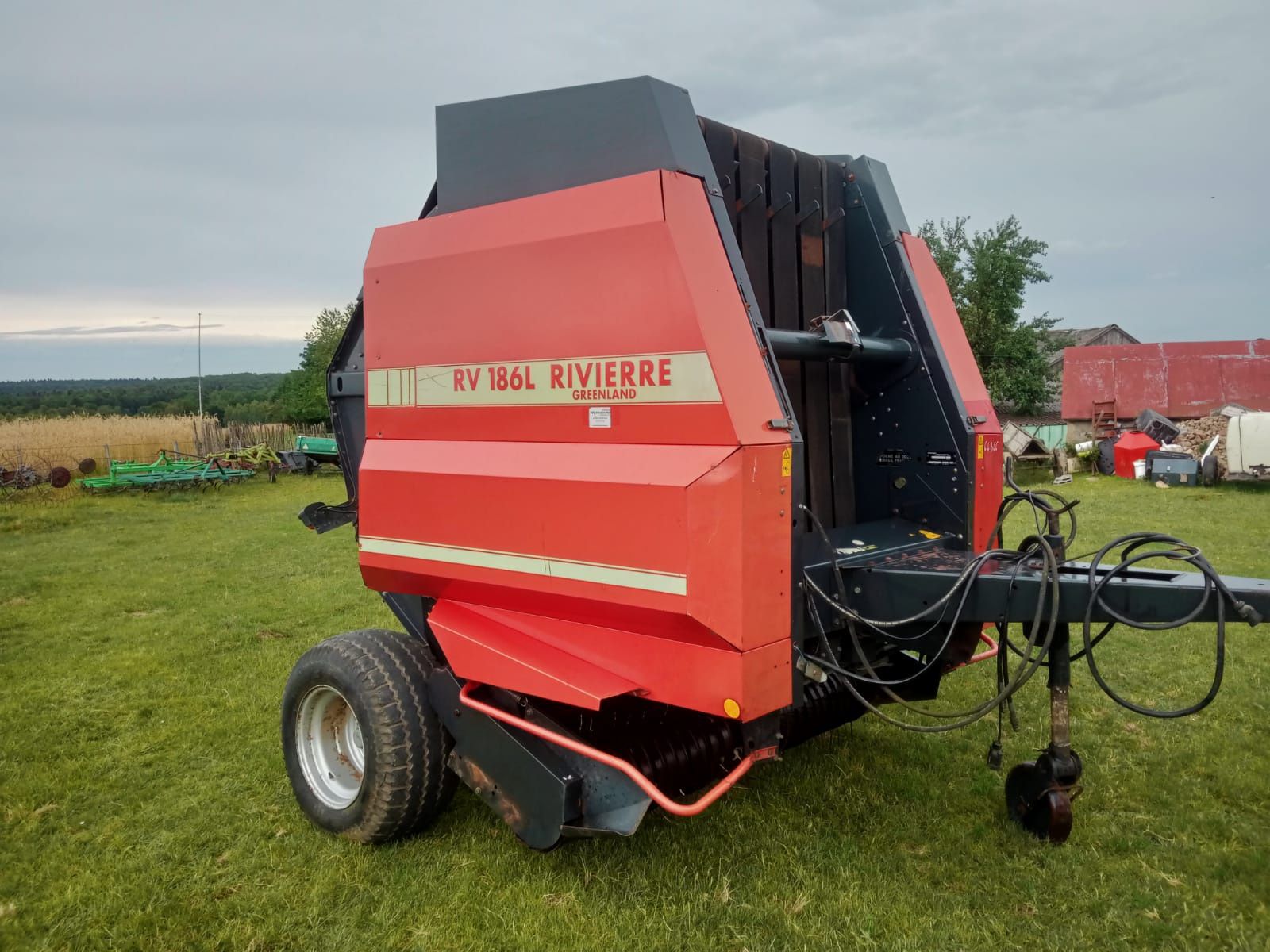 Prasa rolująca greenlad Vicon RV186 szeroki podbierak!