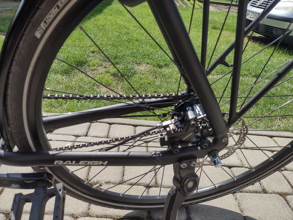 Raleigh  PEŁNA GRUPA ALFINE 8  . Możliwa konwersja na PASEK Gatesa