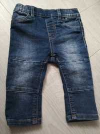 Elastyczne jeansy H&M rozmiar 74 NOWE