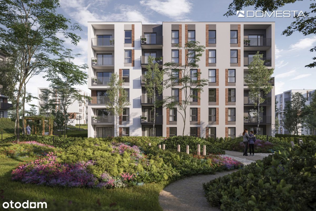 2-pokojowe mieszkanie 45m2 + balkon Bezpośrednio