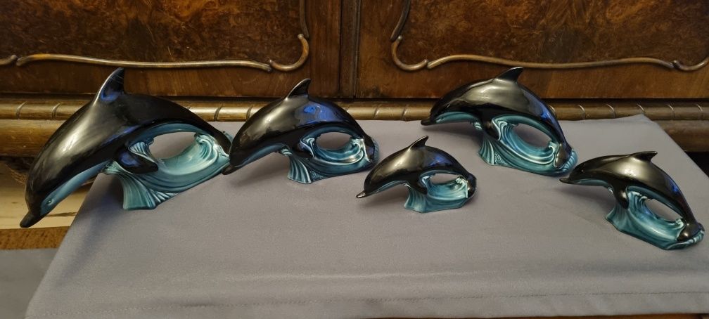 Delfiny figurki różne
