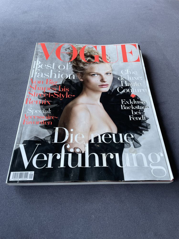 Niekiecki Vogue Germany september issue 2016