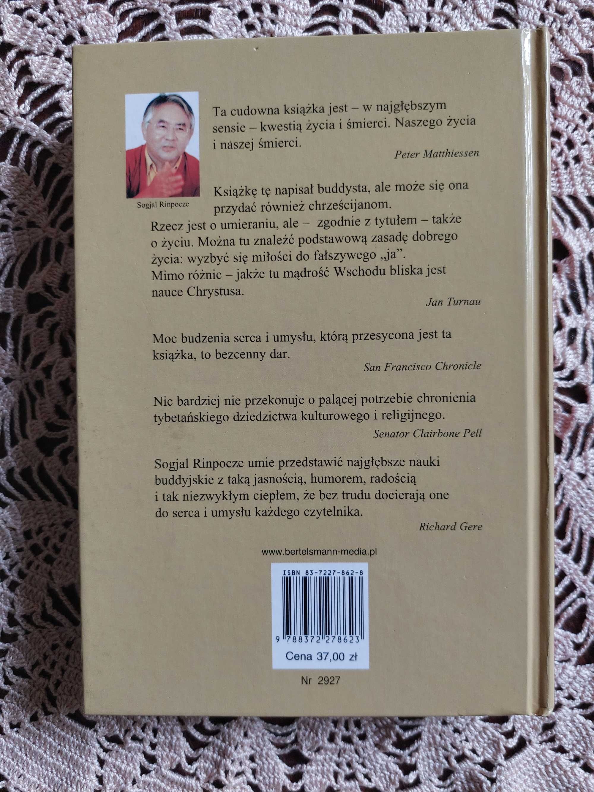 Tybetańska księga życia i umierania Sogjal Rinpocze