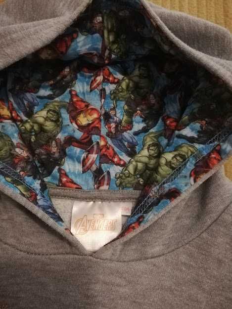 Sweat cardada "Avengers" - T10 anos