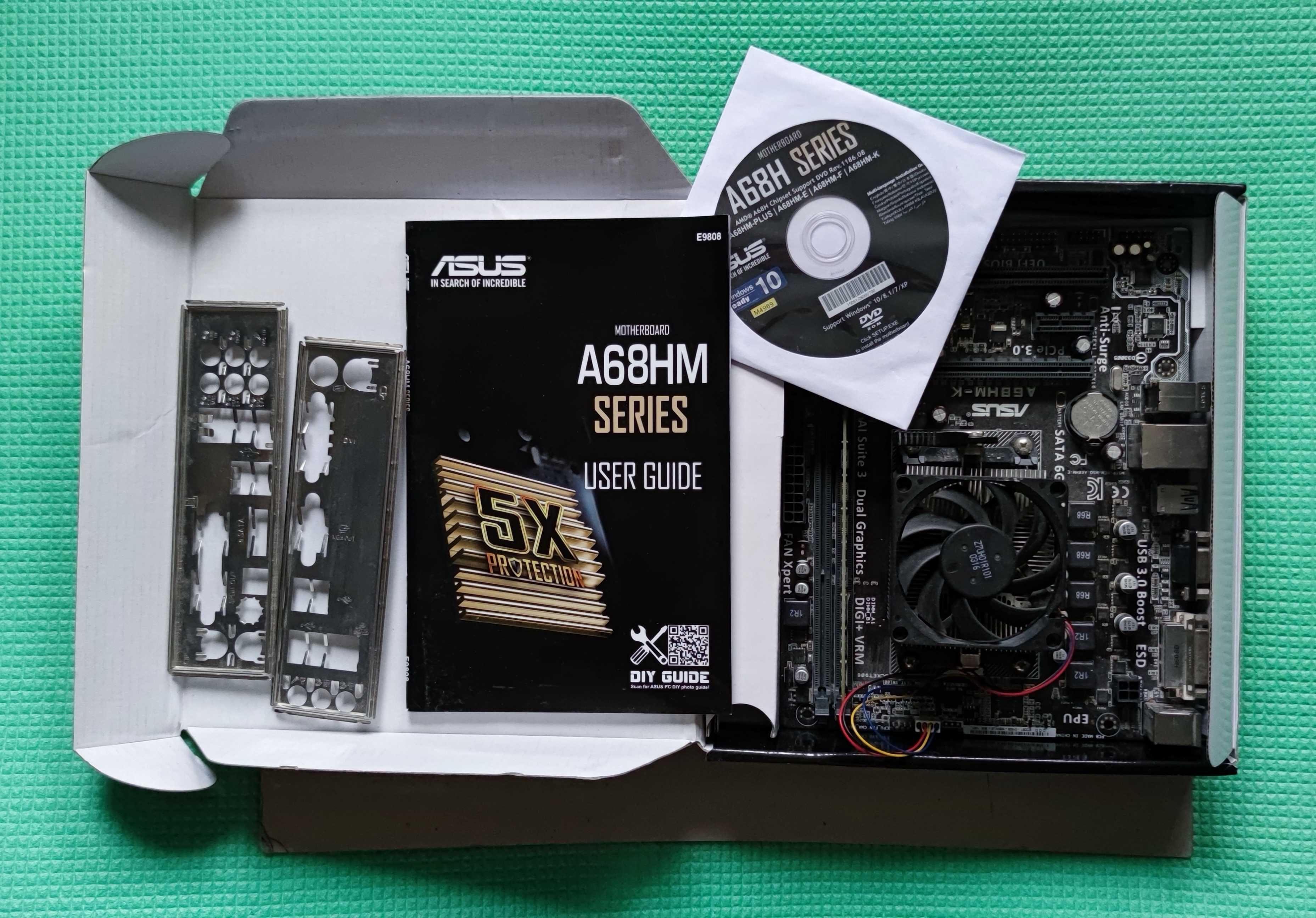 Материнська плата ASUS, Процесор AMD, Пам’ять DDR3