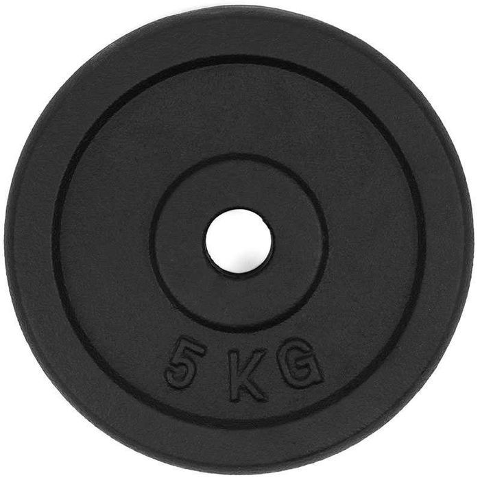 Obciążenie żeliwne 2x5kg 28mm talerz zestaw 10kg GD