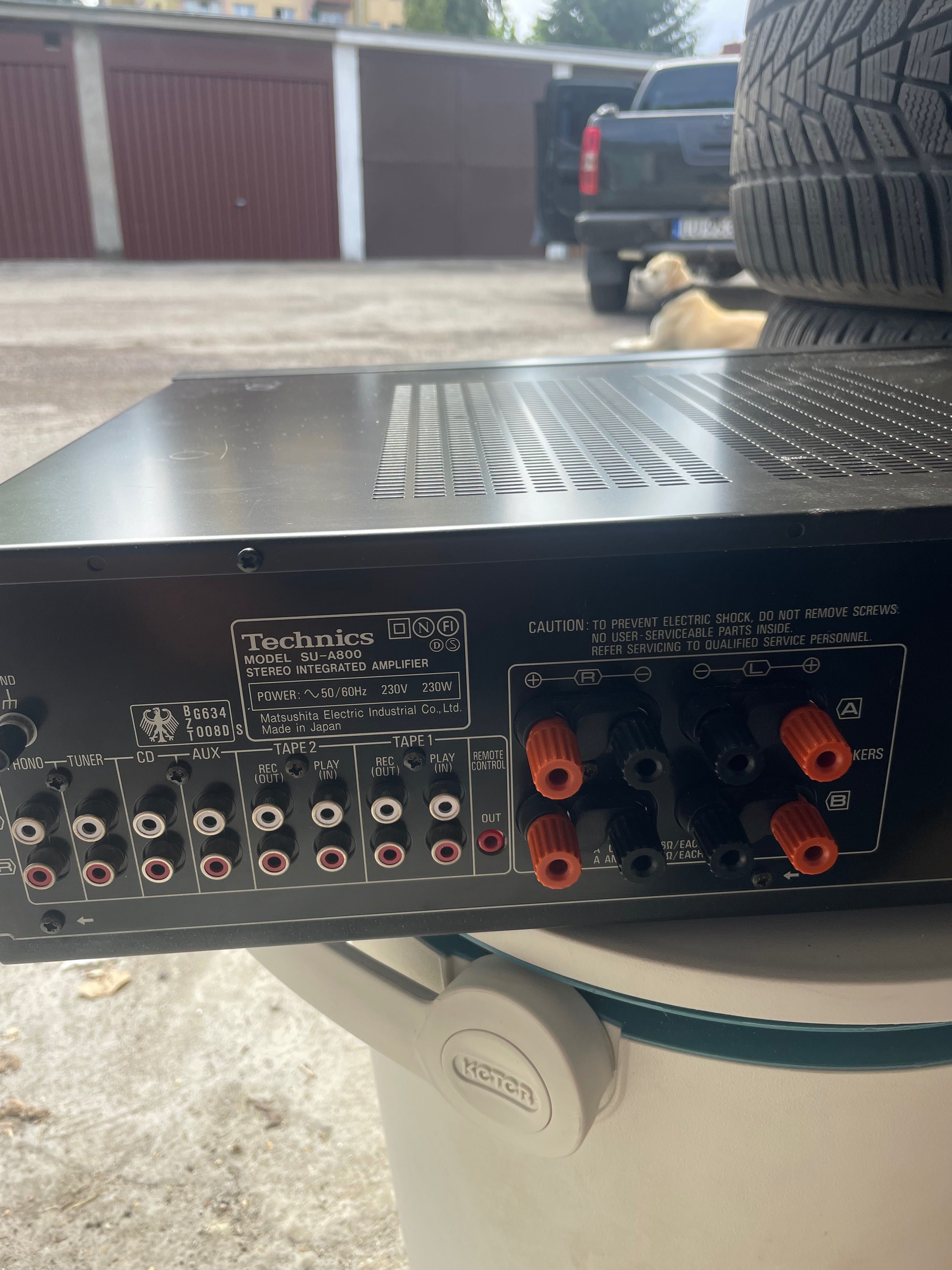Technics wzmacniacz amplituner SU - A800 mod class aa
