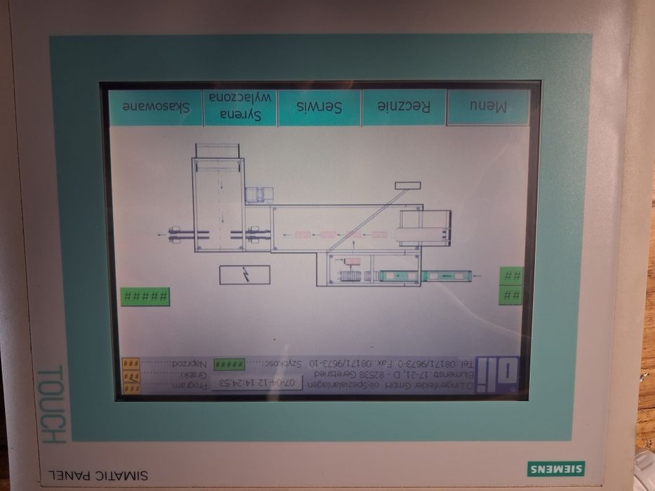 Simatic panel touch simens