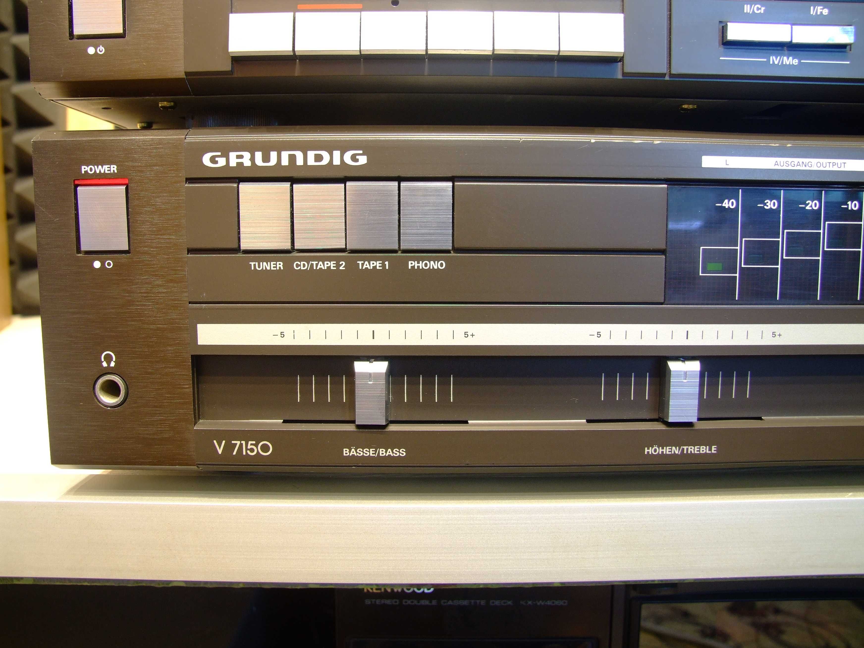 Підсилювач Grundig V7150 + тюнер + дека. Без передплати