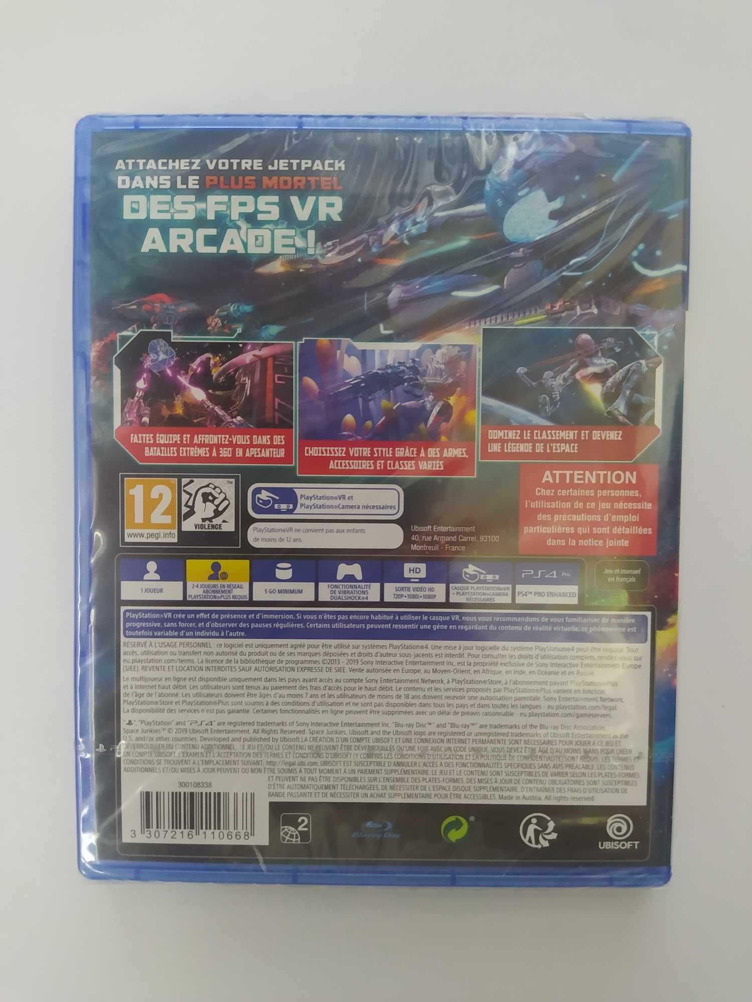 NOWA Space Junkies VR PS4 VR Wymagane
