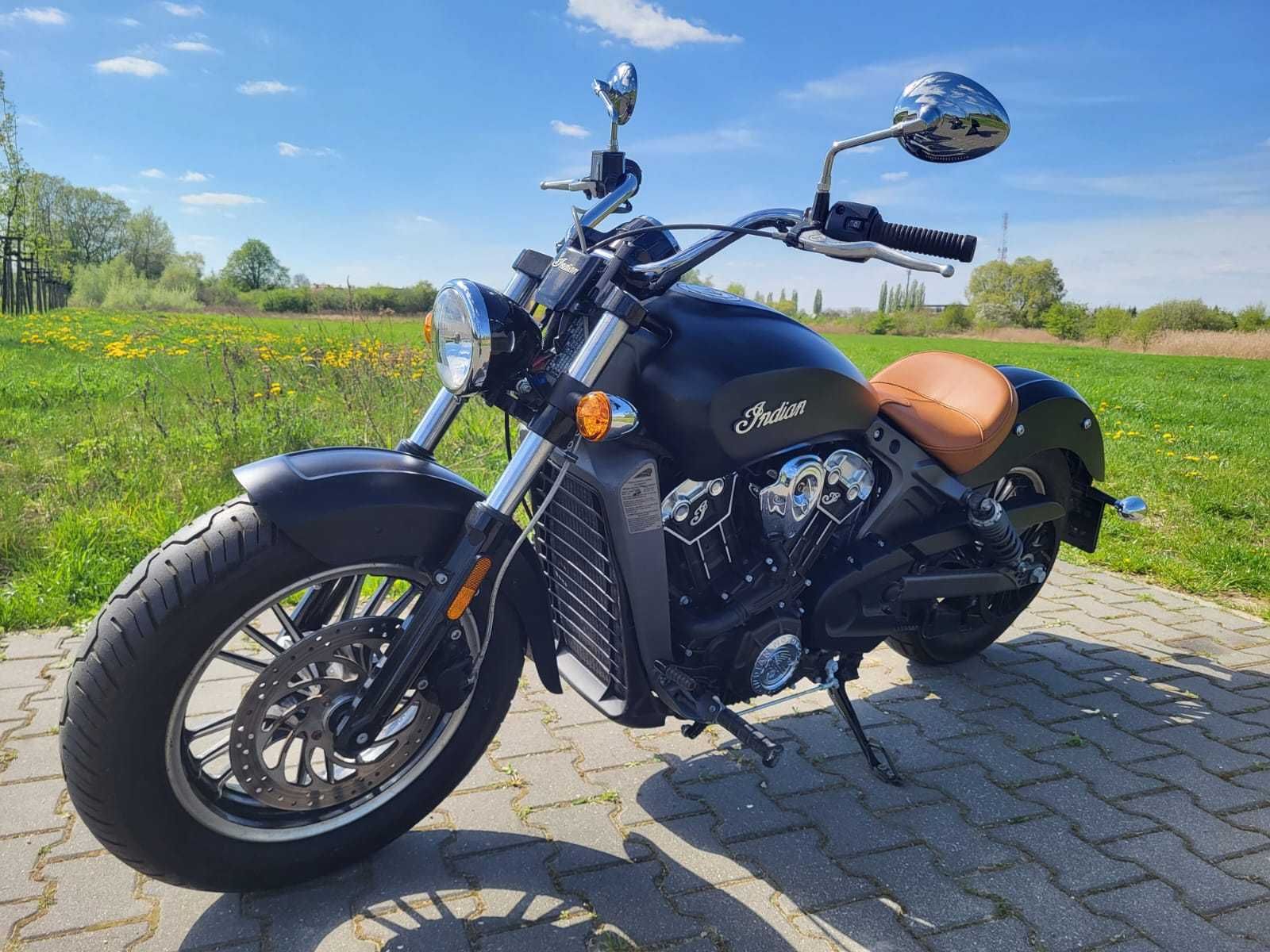 Indian Scout tylko 1800 TK przebiegu