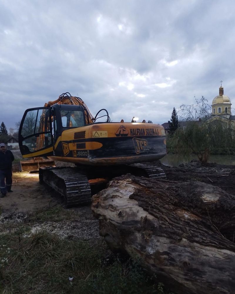 Екскаватор гусеничний JCB 200 LC, гусениця 60см, ISUZU двигун,