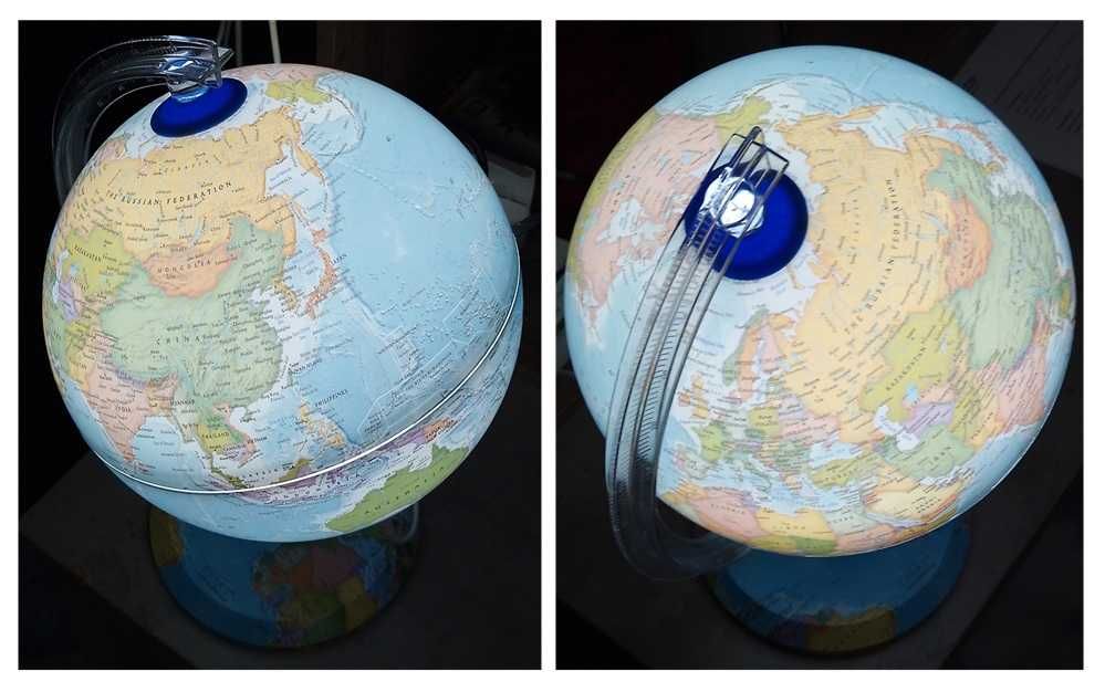 Topglobe Globo terrestre iluminado de 20 cm (242)
