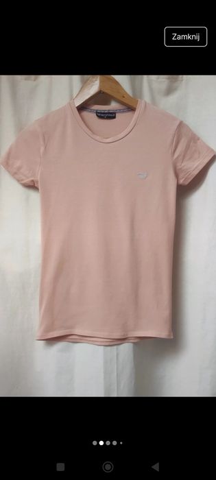 T-shirt koszulka bluzka z krótkim rękawem Emporio Armani rozmiar S