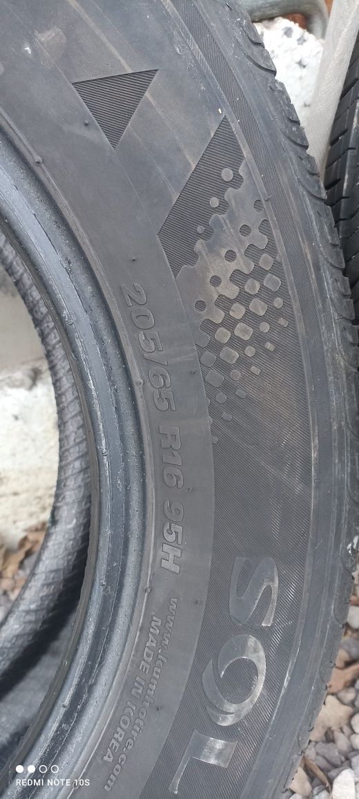 Opony letnie 205/65r16 2 letnie