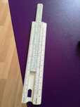 Régua de cálculo Nestler Rietz deslizante 13 cm