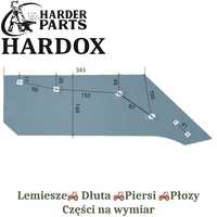 Lemiesz 14 Kverneland HARDOX 053087 części pługa 2X lepsze niż Borowe