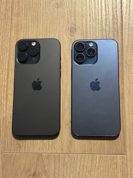 2x iPhone 15 pro max 1Tb i 16 pro max 256gb gwarancja!