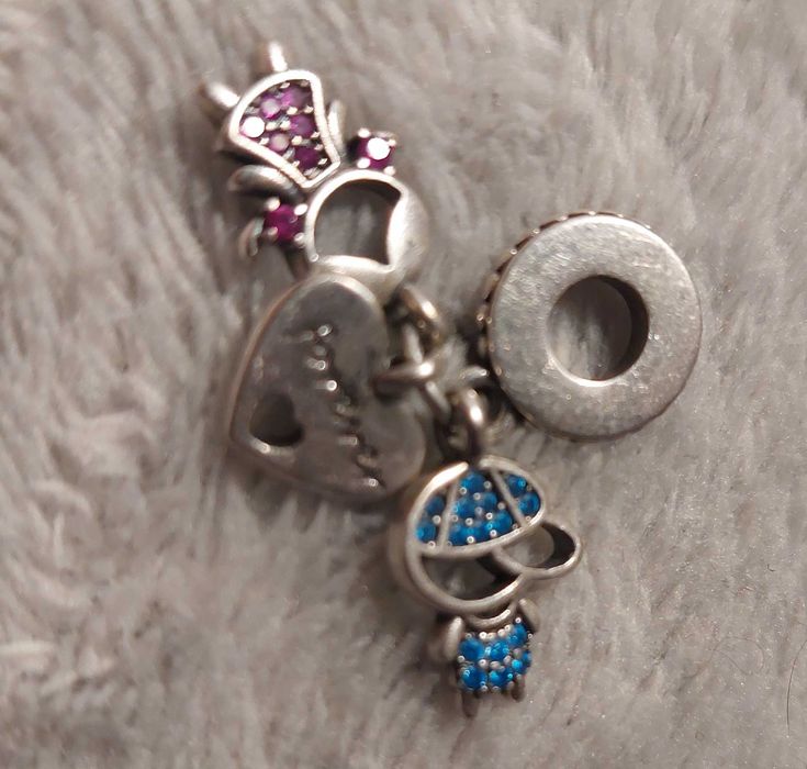 Charms srebro rodzina dzieci parka forever love