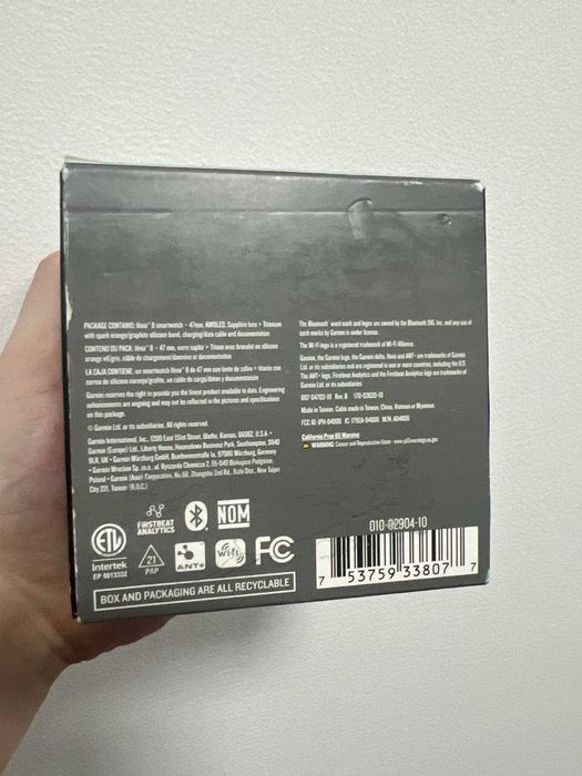 Garmin Fēnix 8 47mm AMOLED Sapphire — нові, не активовані