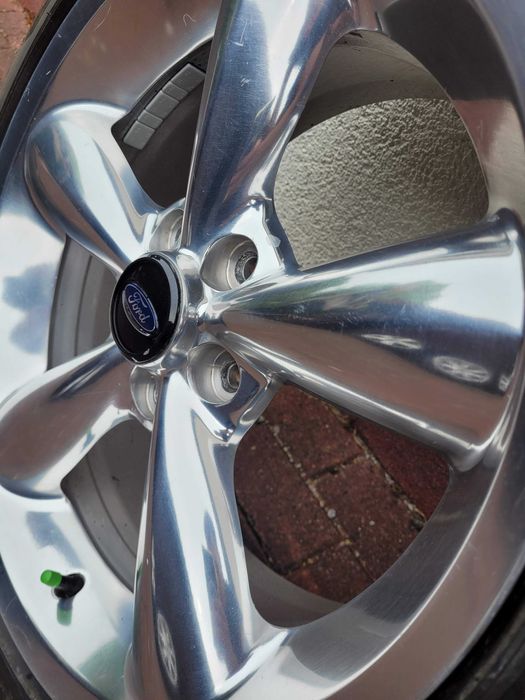 4x Felgi aluminiowe Ford 18” 5x114.3 – Oryginalne, polerowane
