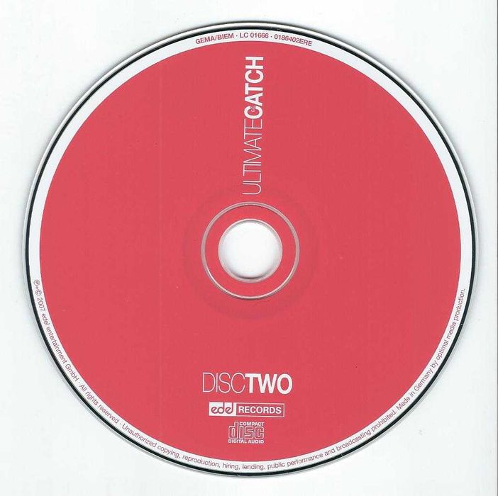 2 CD C.C. Catch - Ultimate C.C. Catch (2007) (Edel Records)