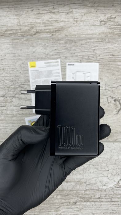 Потужний зарядний пристрій Базеус Baseus 100w QC PD original