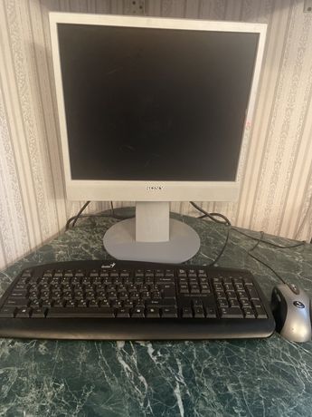 Продам ПК, комп’ютер: монітор, системний блок, мишка, клавіатура