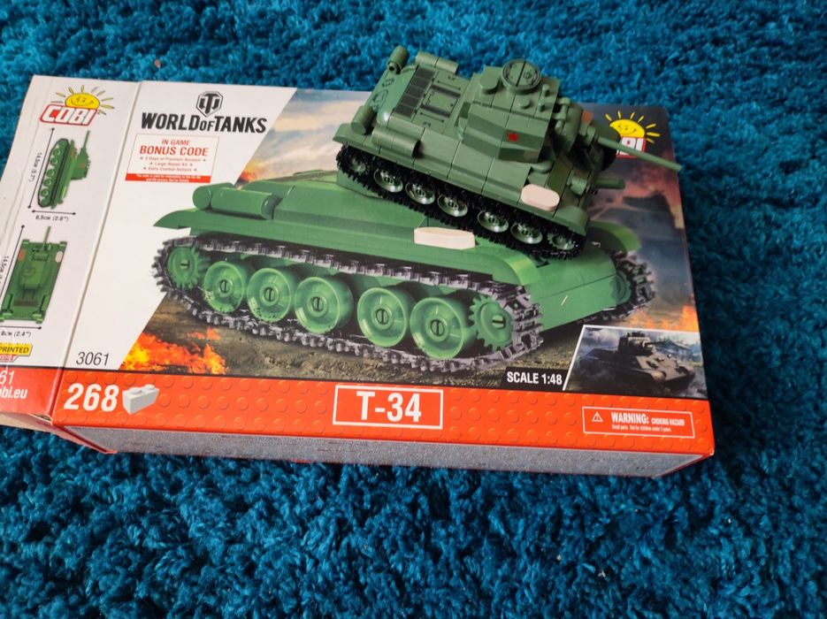 Cobi 3061 Small Army Wot T 34 268 Klocków