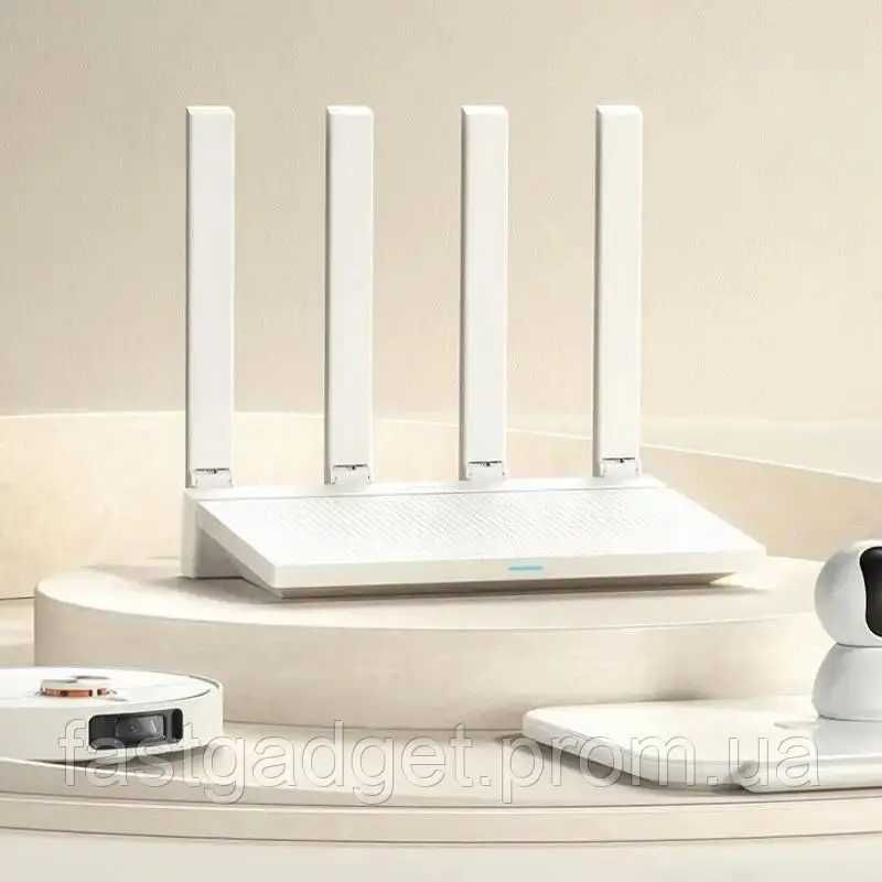 Wi-Fi роутер Xiaomi AX3000T, Wi-Fi 6 до 3000Mbps NFC, Маршрутизатор CN
