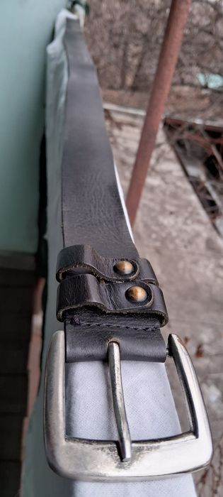 Пояс ремень кожа мужской