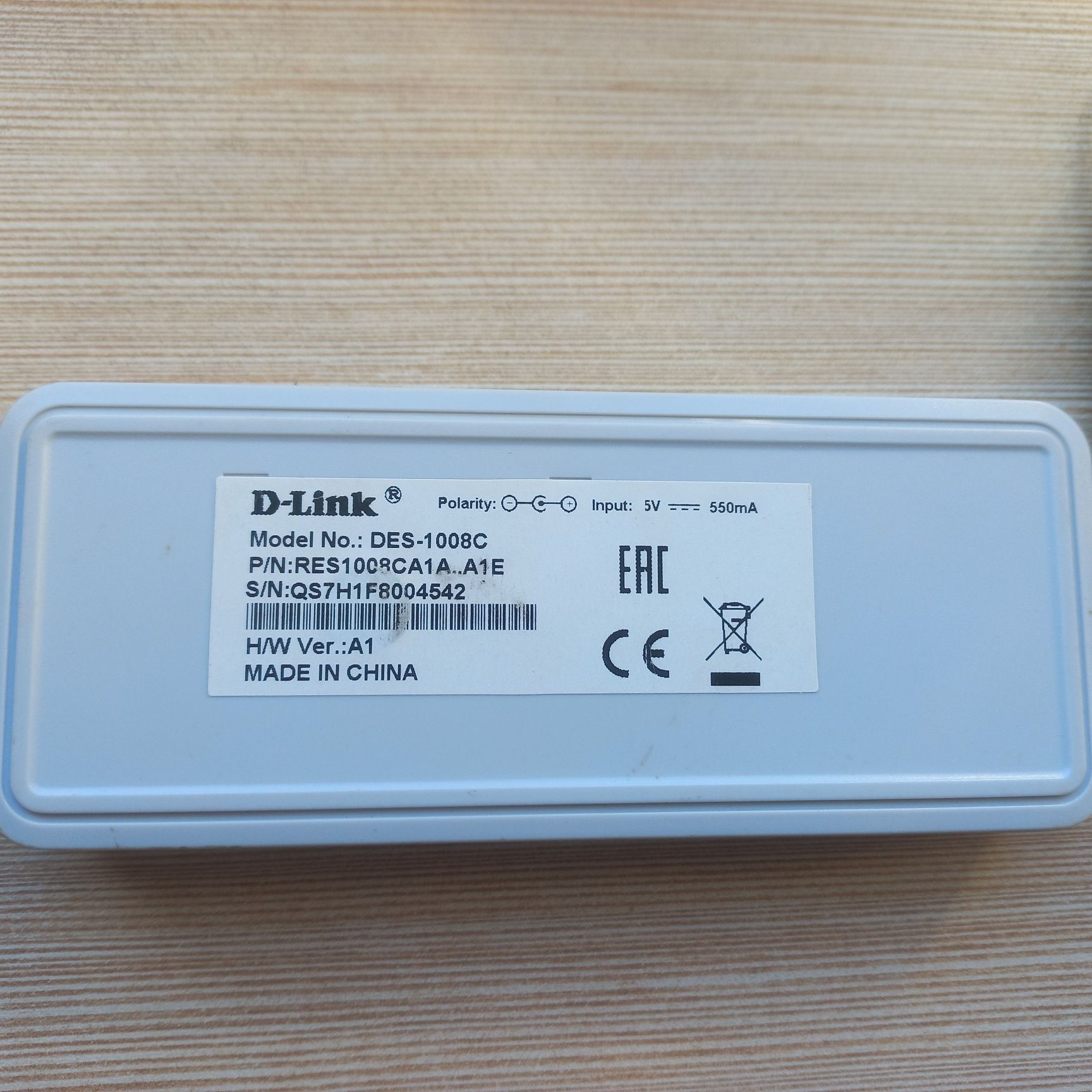 Коммутатор D-link DES 1008C