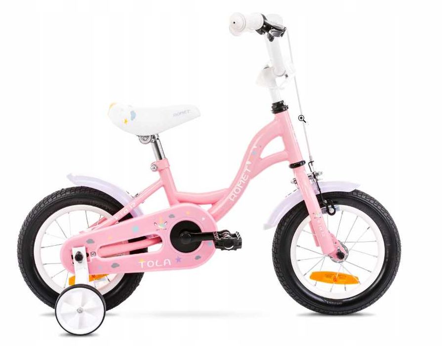 Rower dla małej księżniczki – ROMET TOLA 12 różowy (2–4 lata)