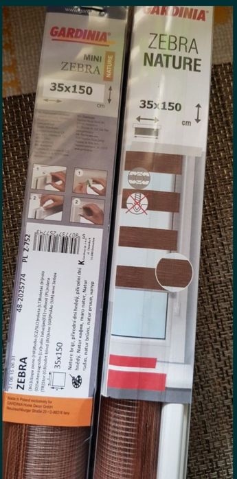 Rolety noc dzień 35x150 Nowe