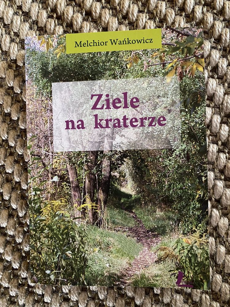 Ziele na kraterze - nowa książka