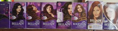 Tintas de cabelo Bellady