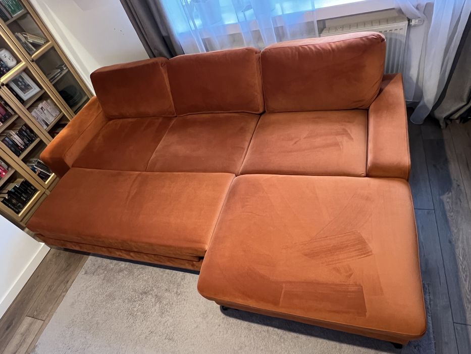 Narożnik modułowy z funkcją spania